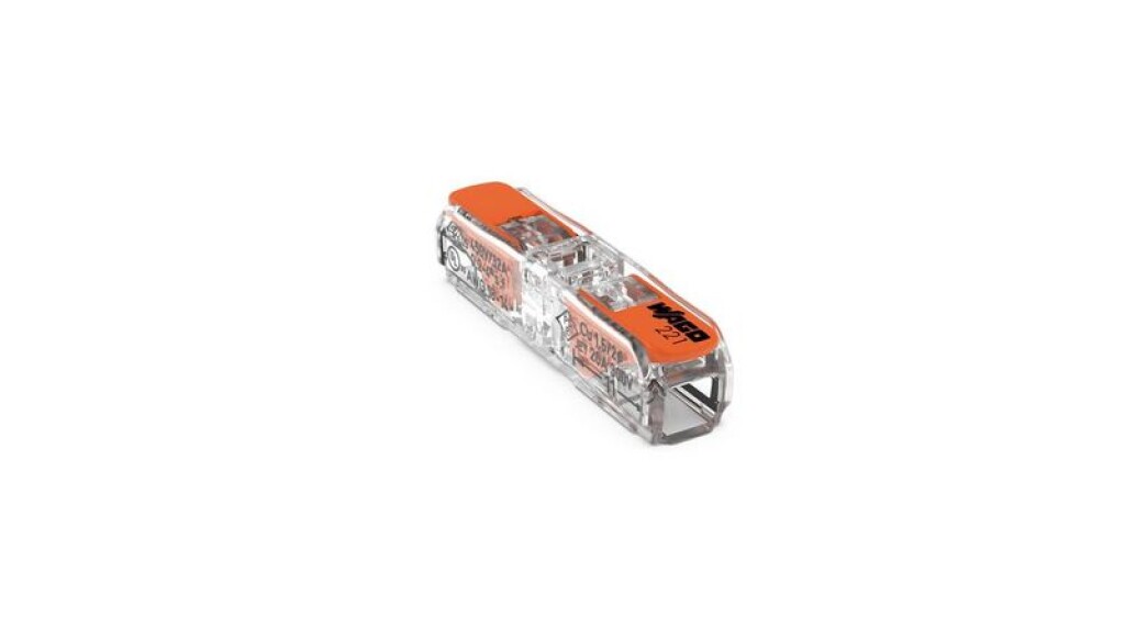 Conector/Empalme Rapido WAGO 221/2411 - 0,5 A 4MM2 - Conex Serie