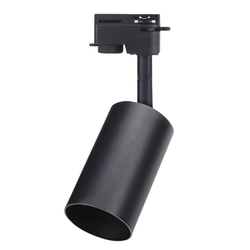 Cabezal Trilho PAR20 E27 Negro H11,8CM
