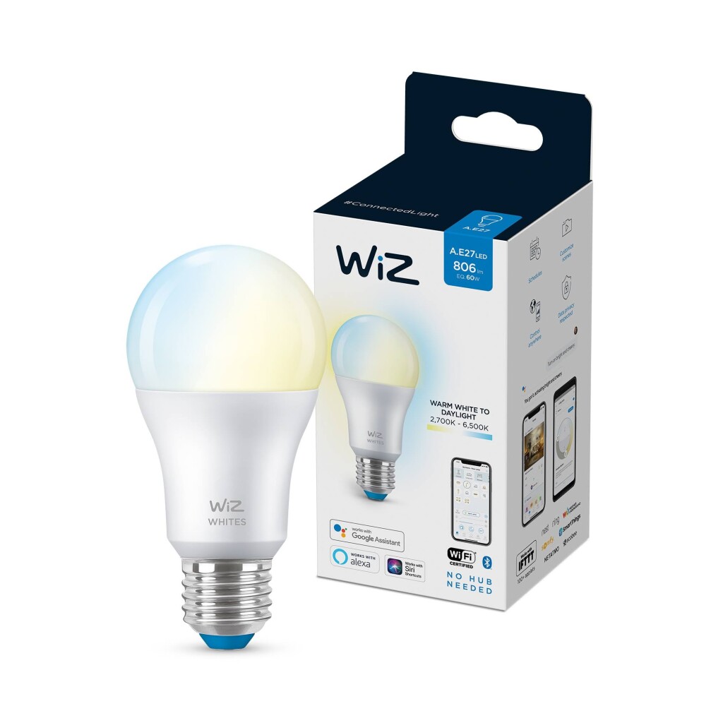 Lampara LED Smart 9W E27 Calido/Frio Wiz