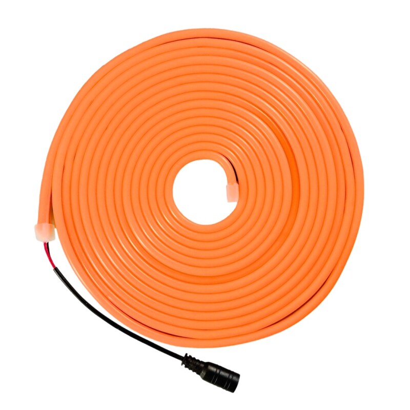Cinta Neon 12V Naranjado 5MTS