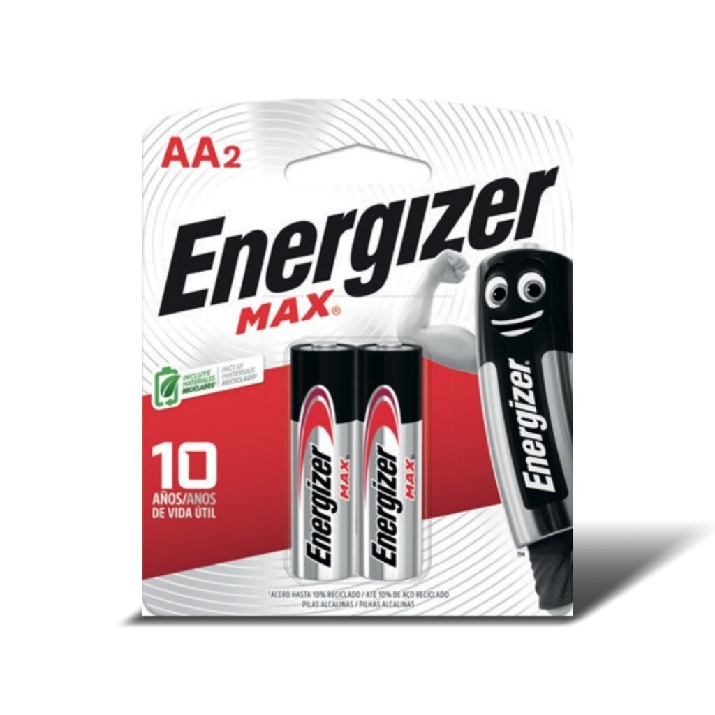 Pila Alcalina ENERGIZER AA Blister X 2 Unidades