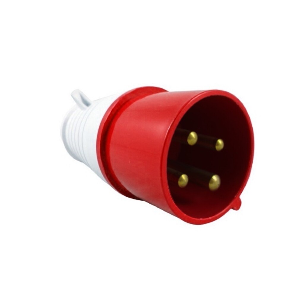 Ficha Macho Ind. 3X32A+T IP44 380V