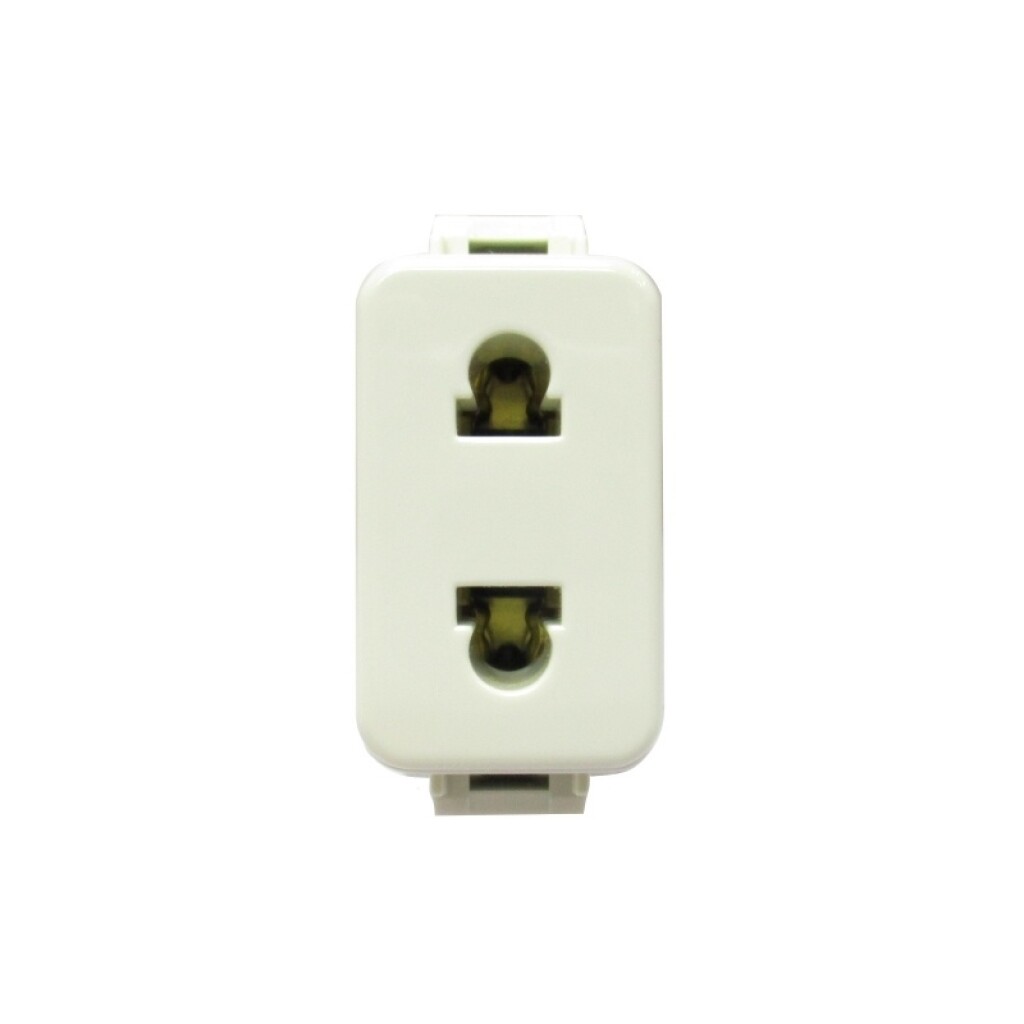 Modulo Toma Euroamericano 10A Linea Clasica