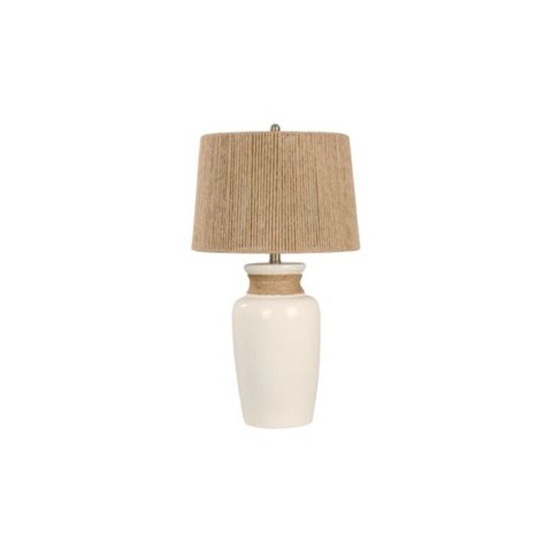 Velador de Mesa Jenny 1L E27 Blanco