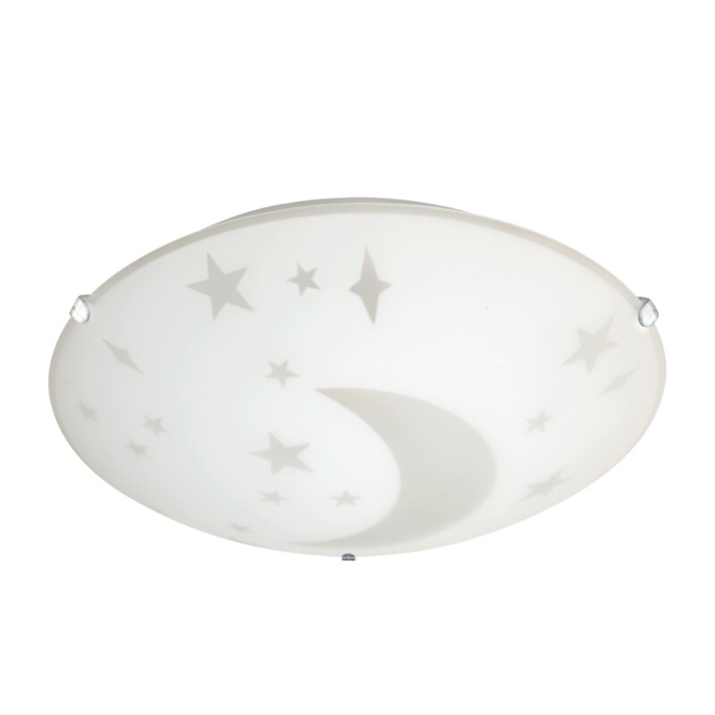 Plafon Lua 2XE27 30CM Blanco