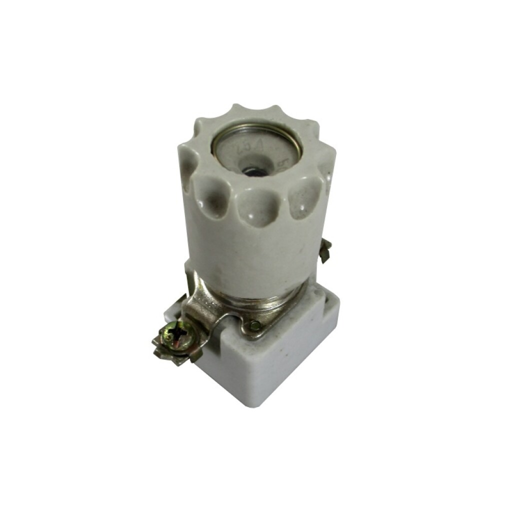 Base Fusible Diazed Completo 25 Amp.