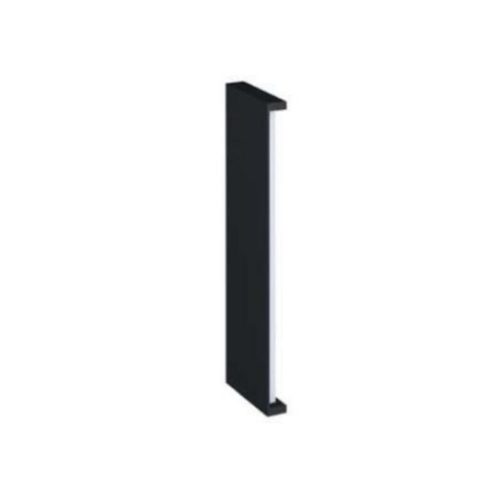 Aplique de Luz Indirecta Negro 12W 42CM 3000K IP65