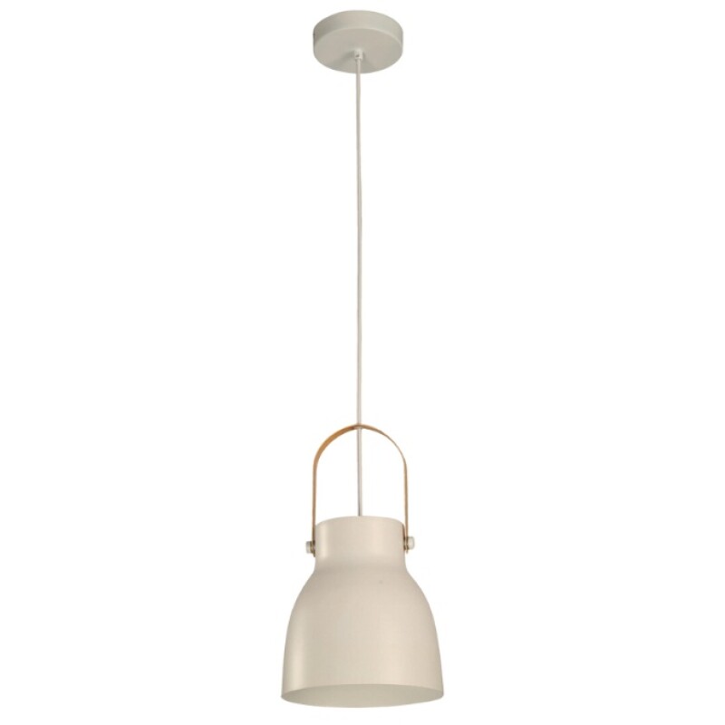 Colgante 1L Chilo E27 Blanco con Correa