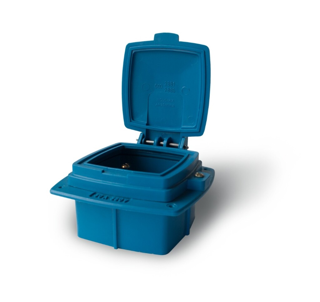 Caja Plastica P/ Toma Industrial con Protección UV - 32A.