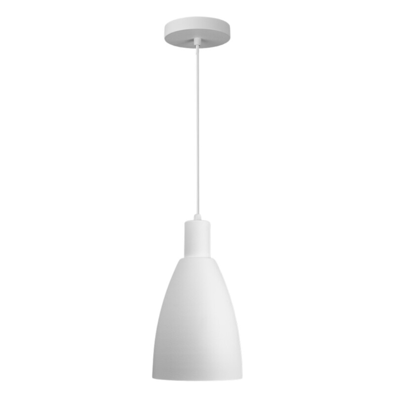 Colgante Ceci E27 Blanco 15CM