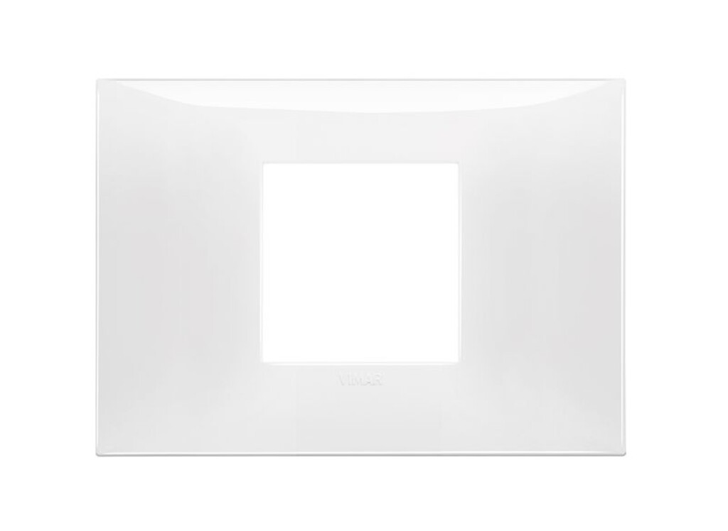 Placa de 2 Puntos Centrales Blanca Neve UP