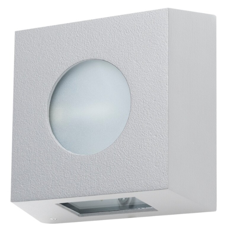 Aplique Balizador Slim VCP G9 Vidrio y Aluminio Blanco