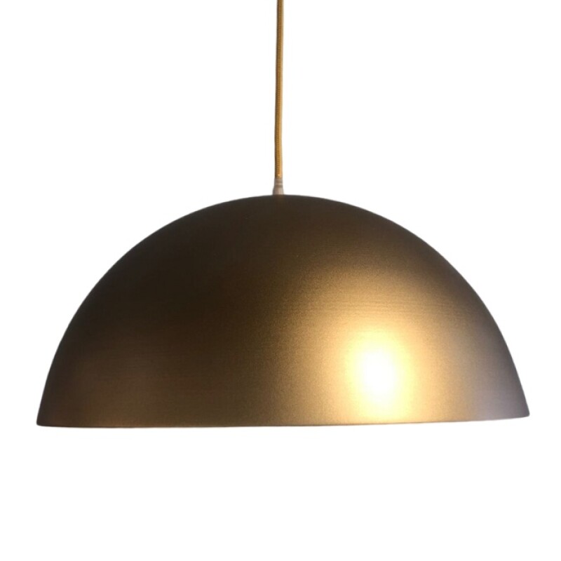 Colgante Belize E27 30CMS Oro Metalico 02