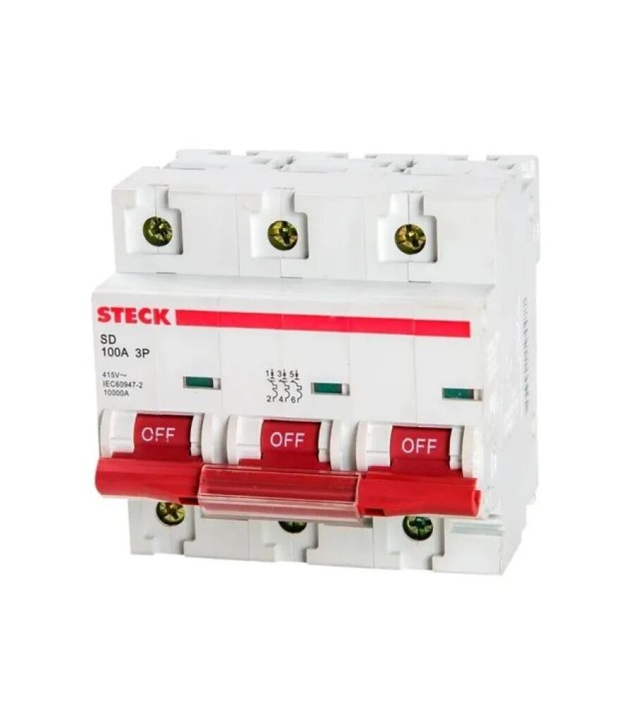 Disyuntor DIN Sdd 3X80 A 06KA