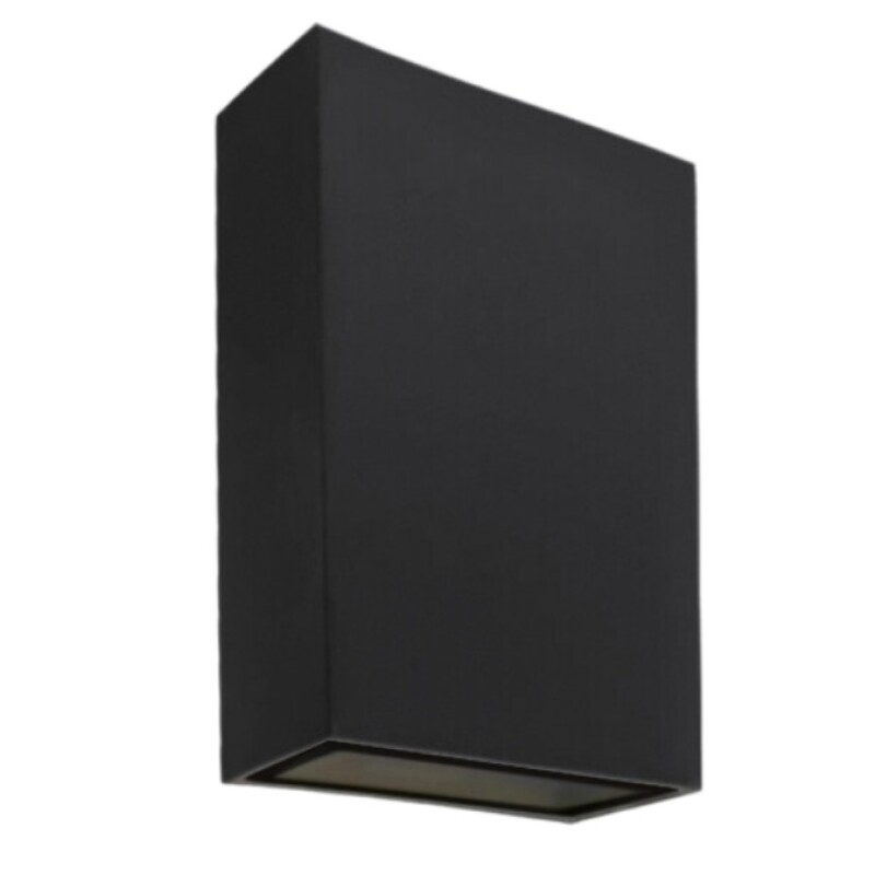 Aplique Mince LED 80MM 4W 3.000K Negro
