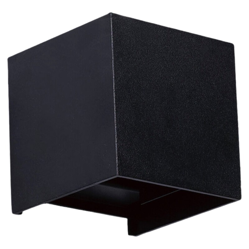 Aplique LED Bidirecc Wall 6W 3000K Negro 100-240V