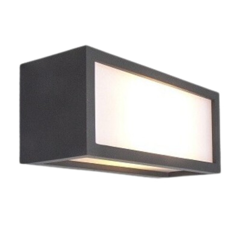 Aplique Bidirecc 1L E27 Rectangular