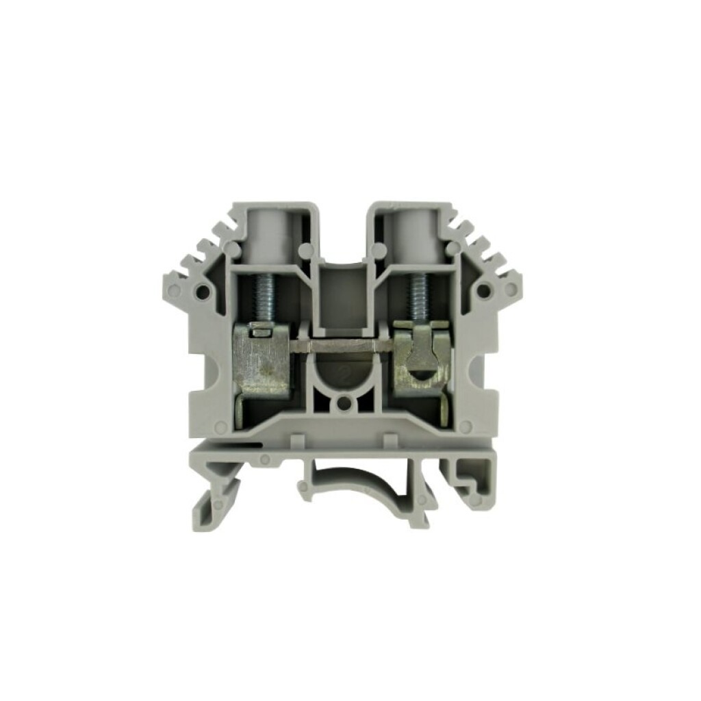 Borne Bpn P/ Riel DIN 10MM Gris