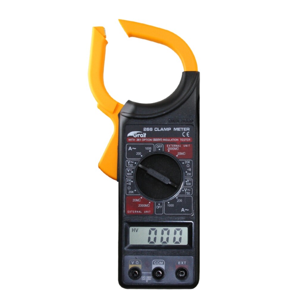 Pinza Amperometrica DT266 Basica 1000A AC