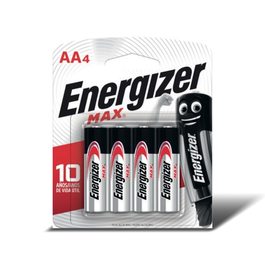 Pila Alcalina ENERGIZER AA Blister X 4 Unidades