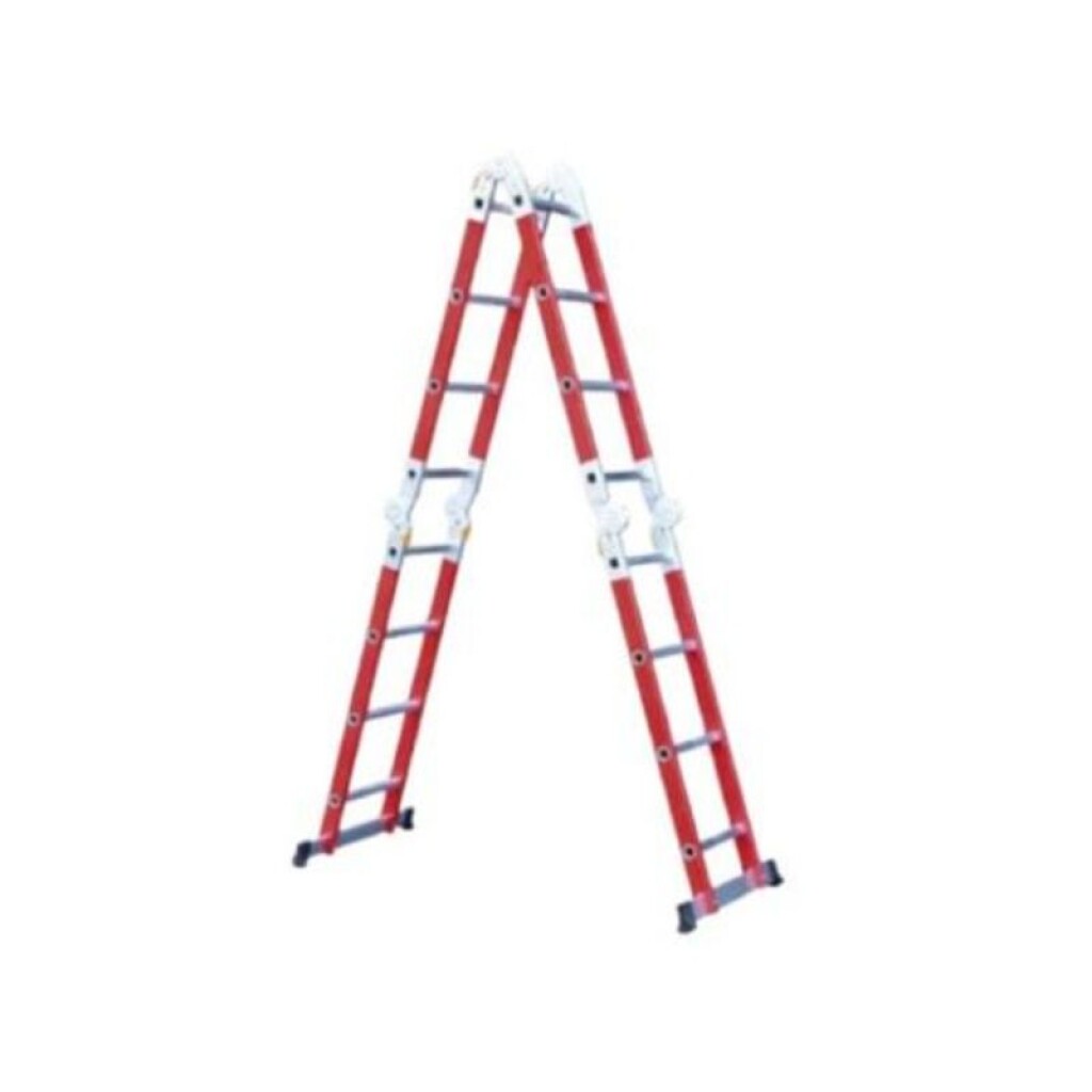 Escalera de Fibra de Vidrio Multiproposito 4X4 150KG 1,29/4,72M