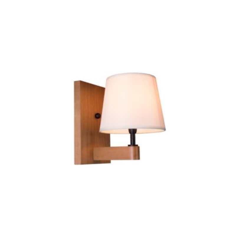 Aplique 1 Luz Estandard Urban con Pantalla Lino Crudo Ø25 E27