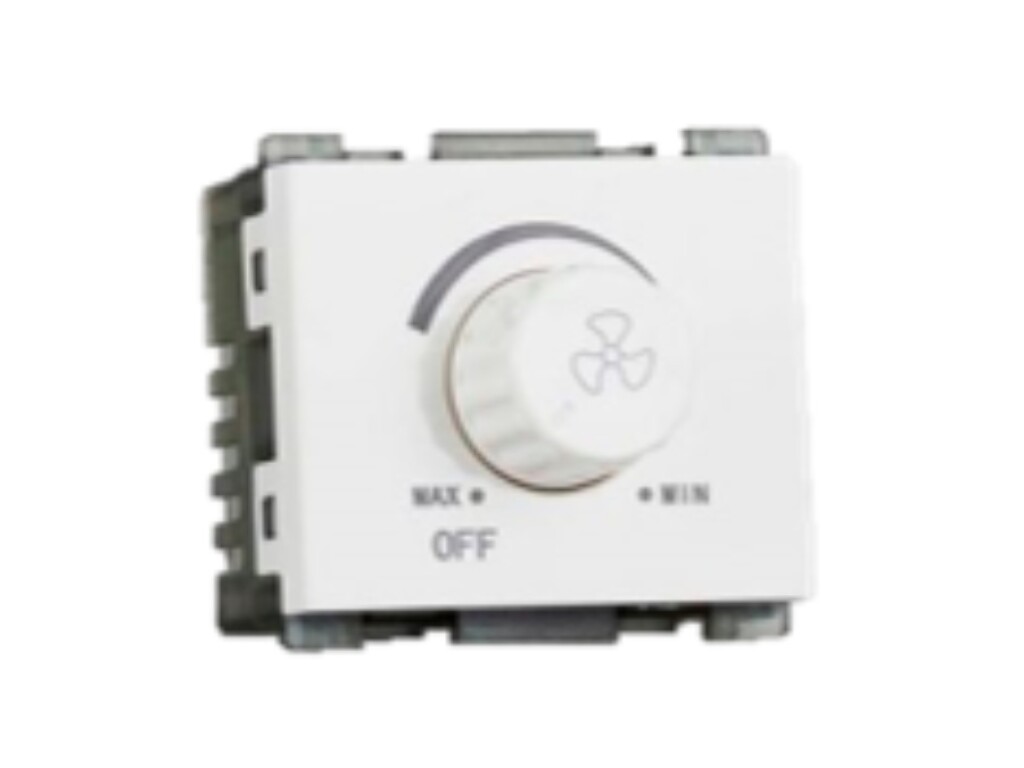 Interruptor Variador de Ventilador 300W Atenea Blanco
