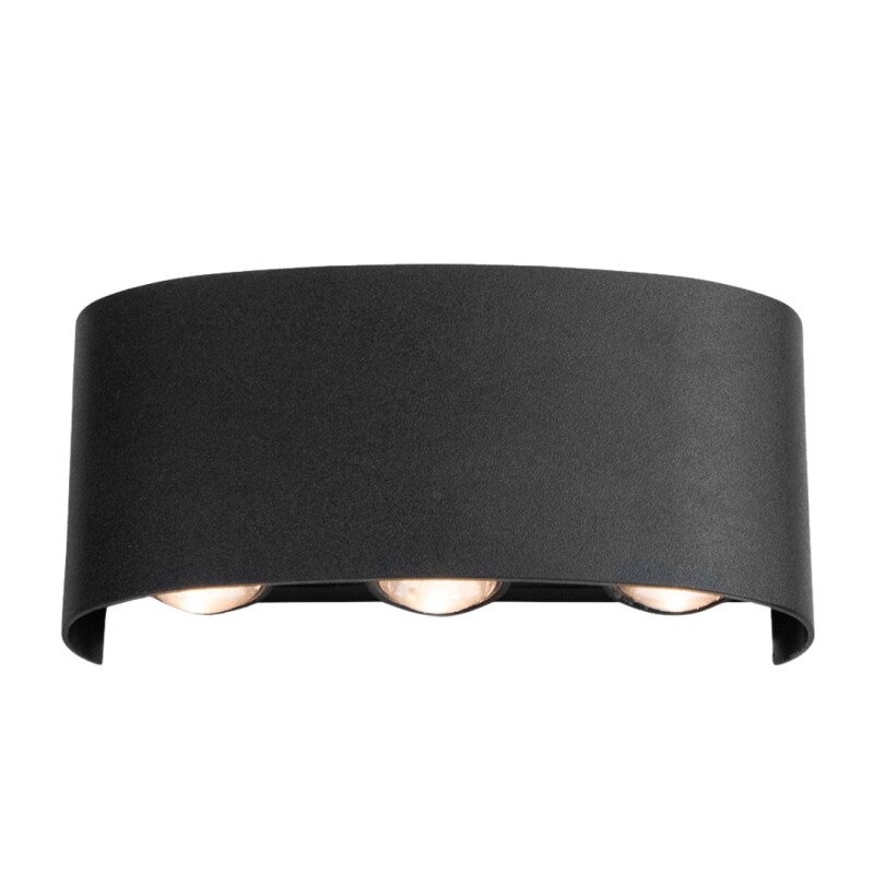 Aplique LED Magna 6W Negro 3000K