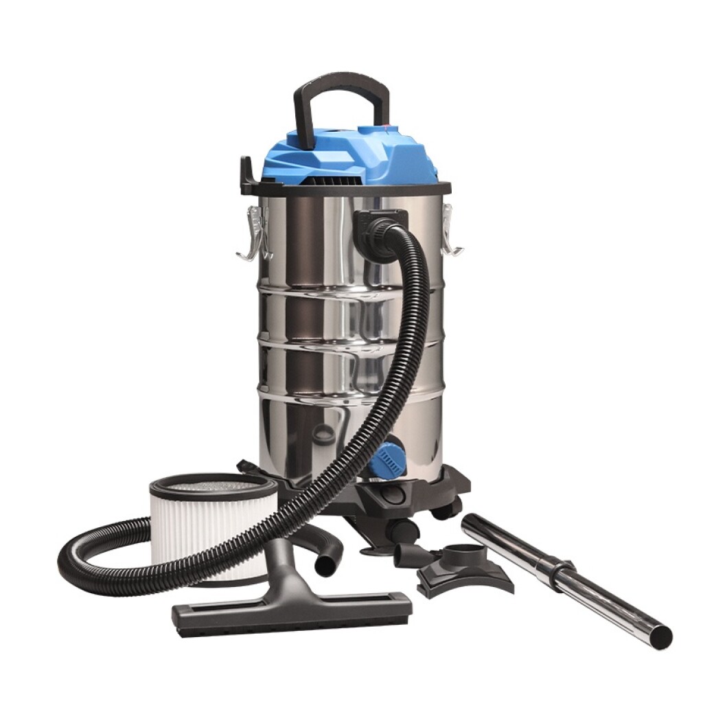 Aspiradora Industrial de 30 Litros- 1200 W - Inoxidable