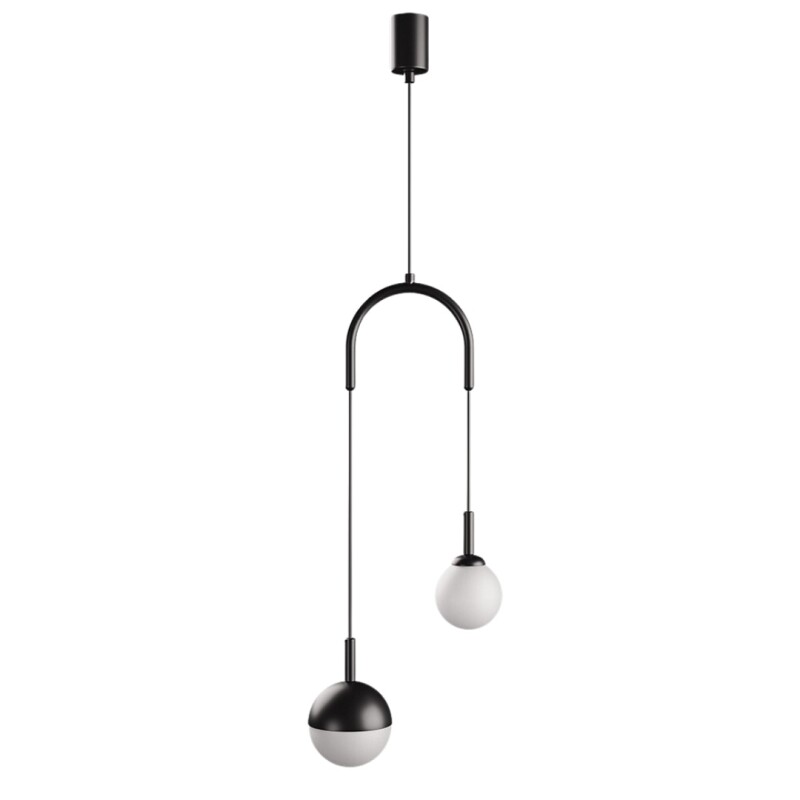 Colgante Macadamia Duplo 2XG9 Negro
