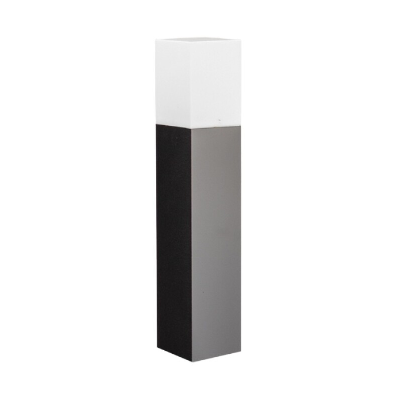 Farola Balizador Garten VCP Acrilico 1XE27 Aluminio Negro 30CM