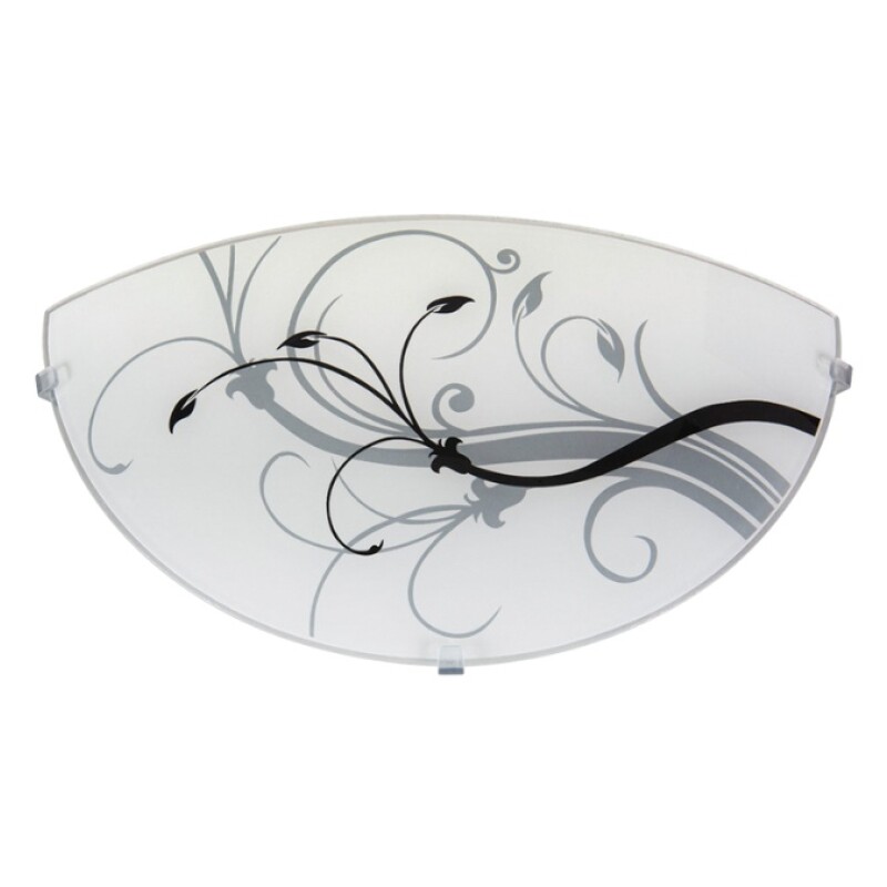 Plafon Decorativo Ametista 1XE27 Blanco