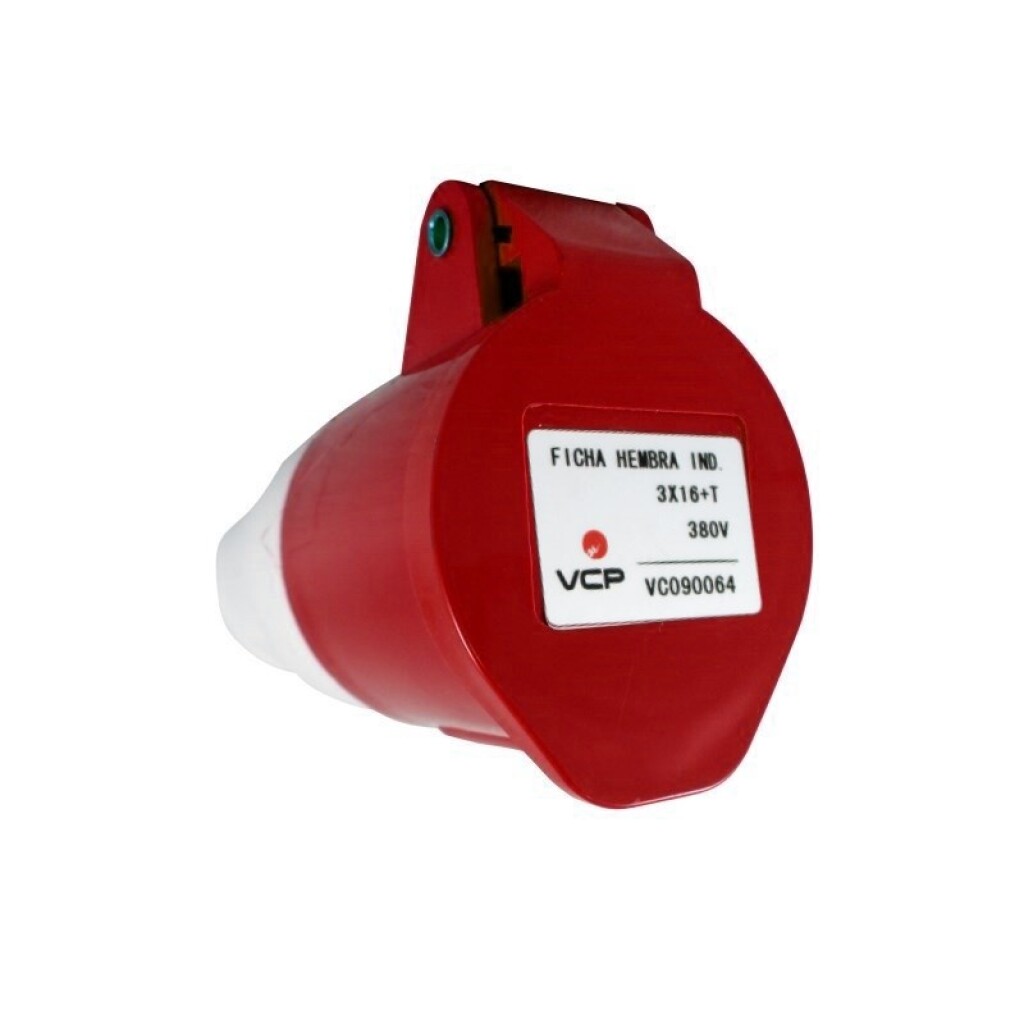 Ficha Hembra Ind. 3X16+T 380V