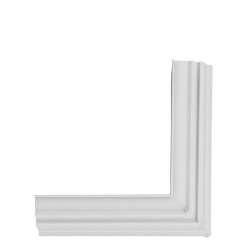 Accesorio Externo Techo Pared Decor Emb Blanco