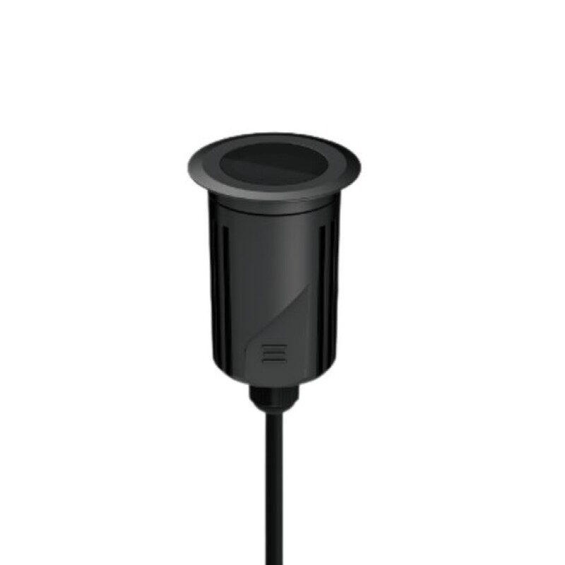 Spot de Embutir de Piso Negro Antideslumbrante S. Ground 6,5W 3000K IP67