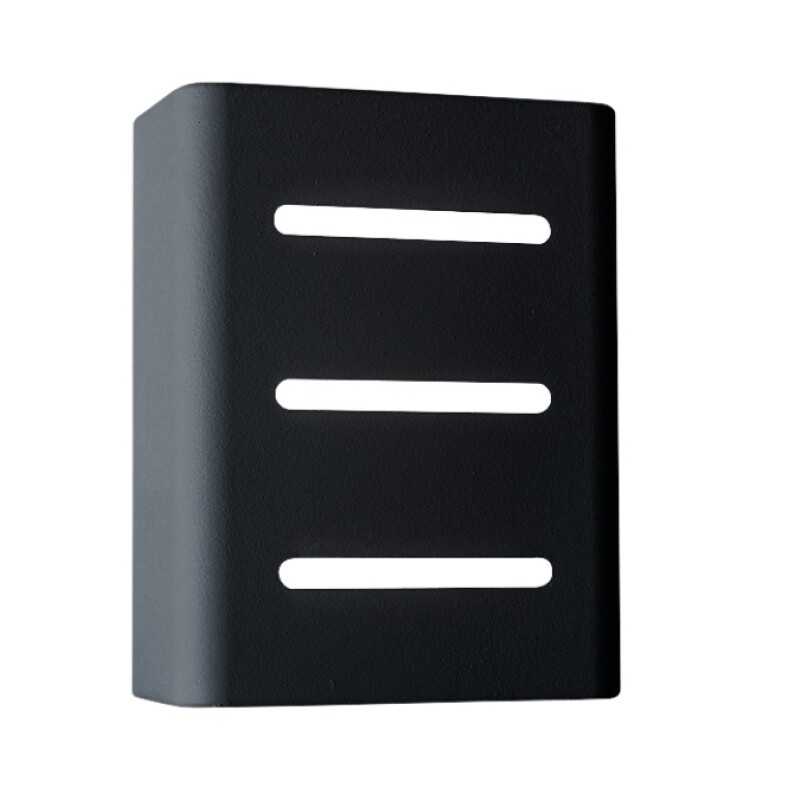 Aplique Fussen VCP G9 3 Aberturas Negro Mate