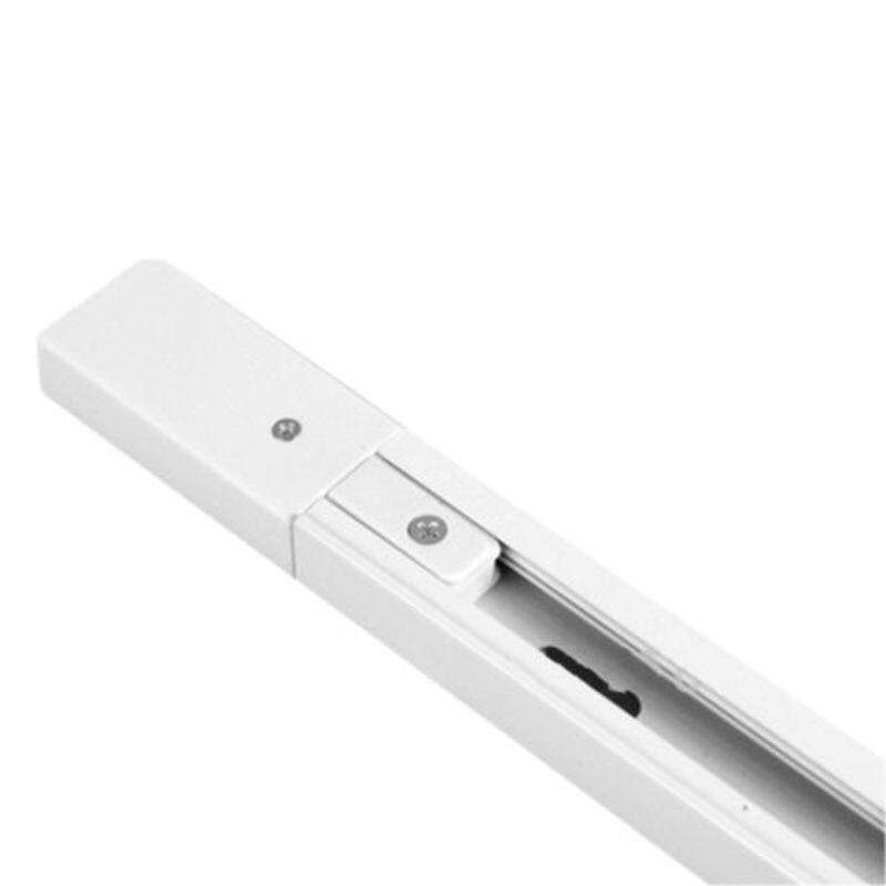 Riel Ascott 2 Metros Blanco Circuito Monofasico