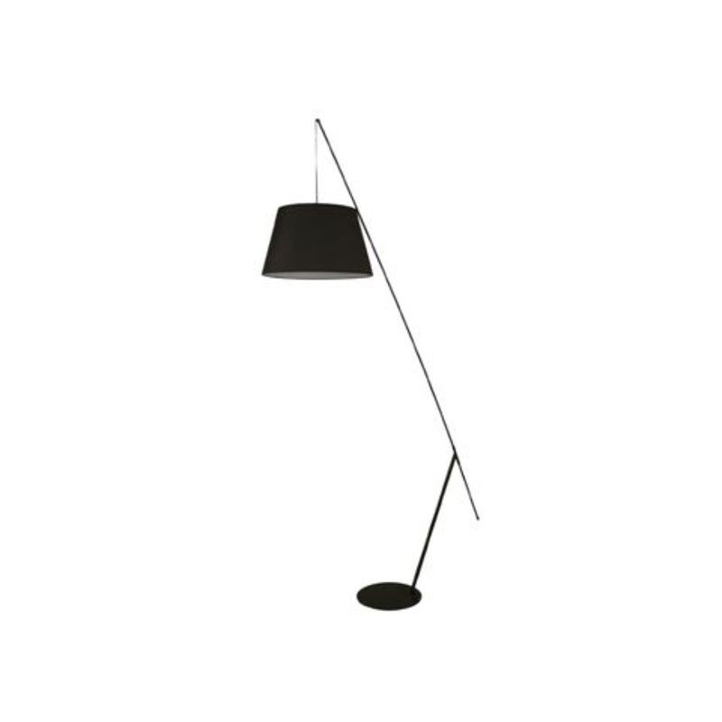 Velador de Pie Marina 1L E27 Negro