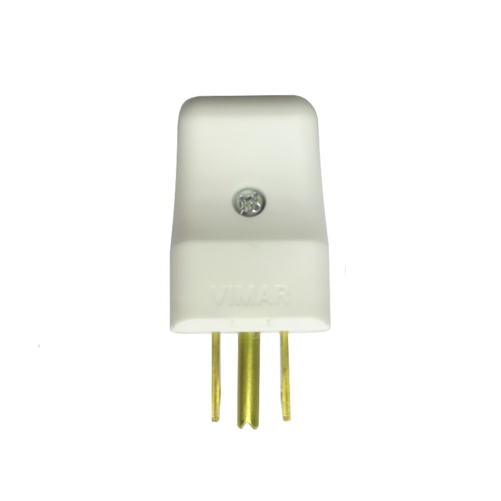 Ficha Macho 2X15A+T Polarizado