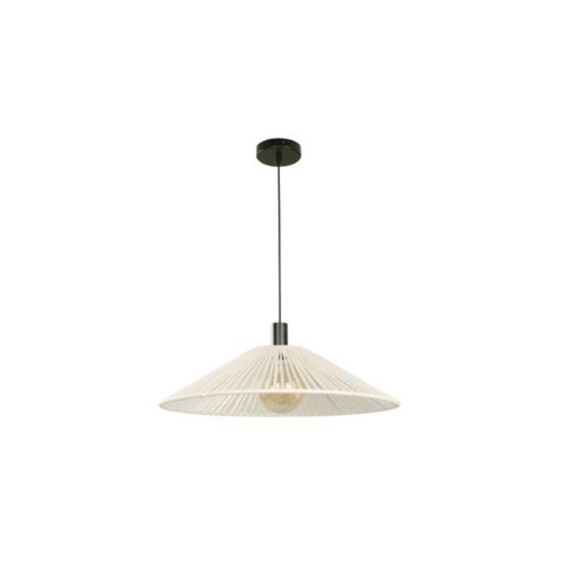Colgante 1L Jade E27 Blanco Diametro 60CM