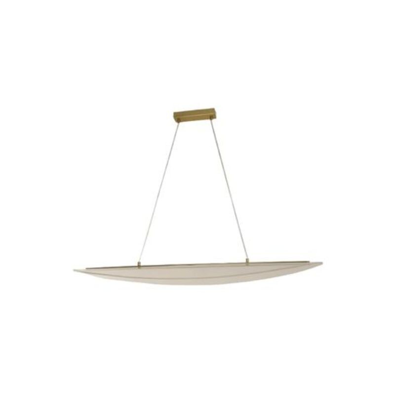 Colgante LED Piatto 32W 3000K 100-240V Dorado