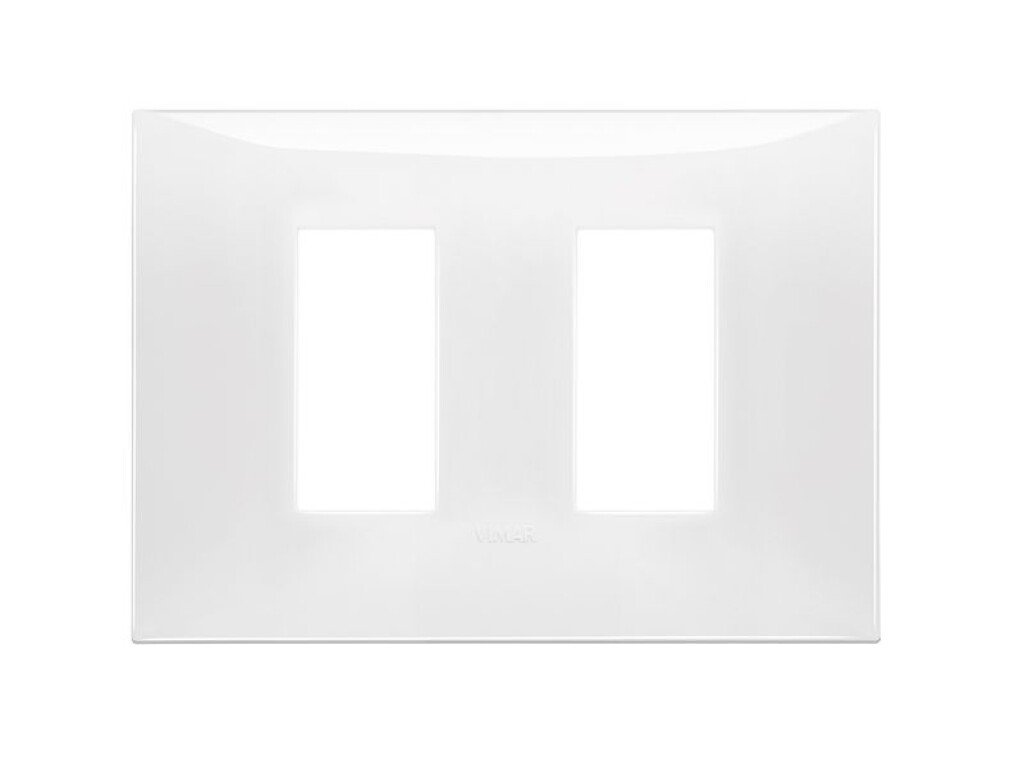Placa de 2 Puntos Blanca Neve UP