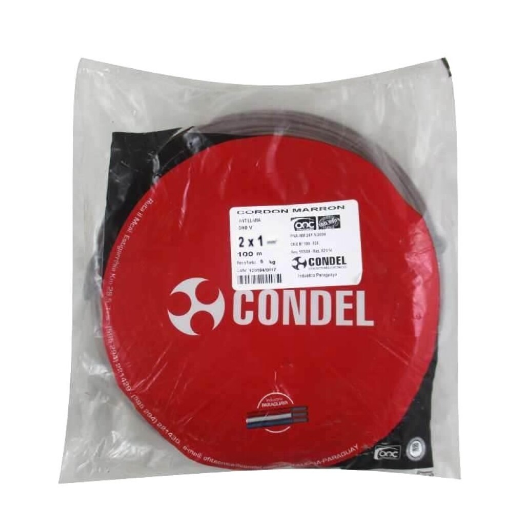 Cable Cordon 2X1,00MM2 MA CONDEL