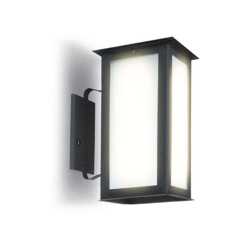 Farol Orient con Mensula Fija E27 H30 Negro