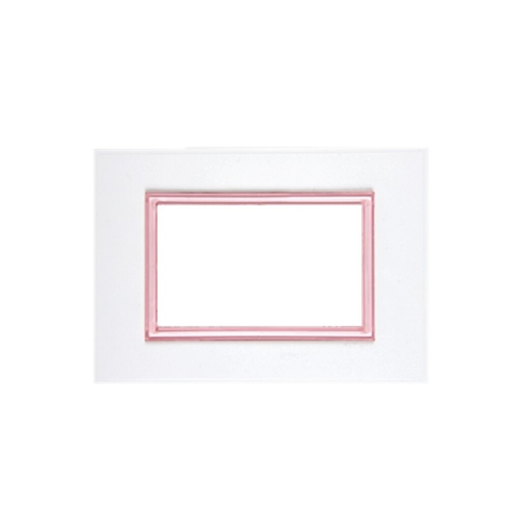 Placa 3 Mod. Zen Color Rosa
