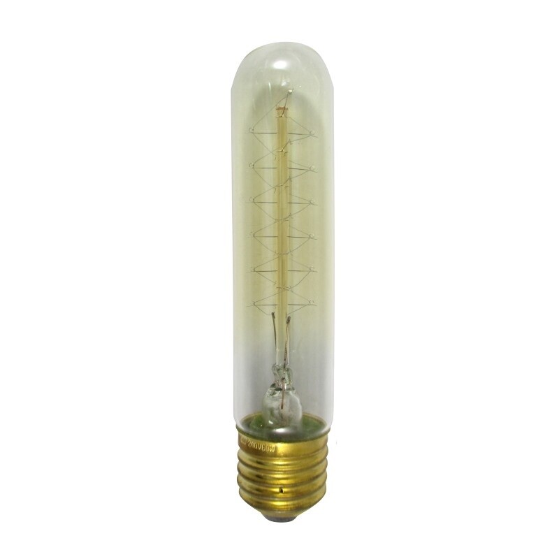 Lampara Tubular. 60W E27 Vintage
