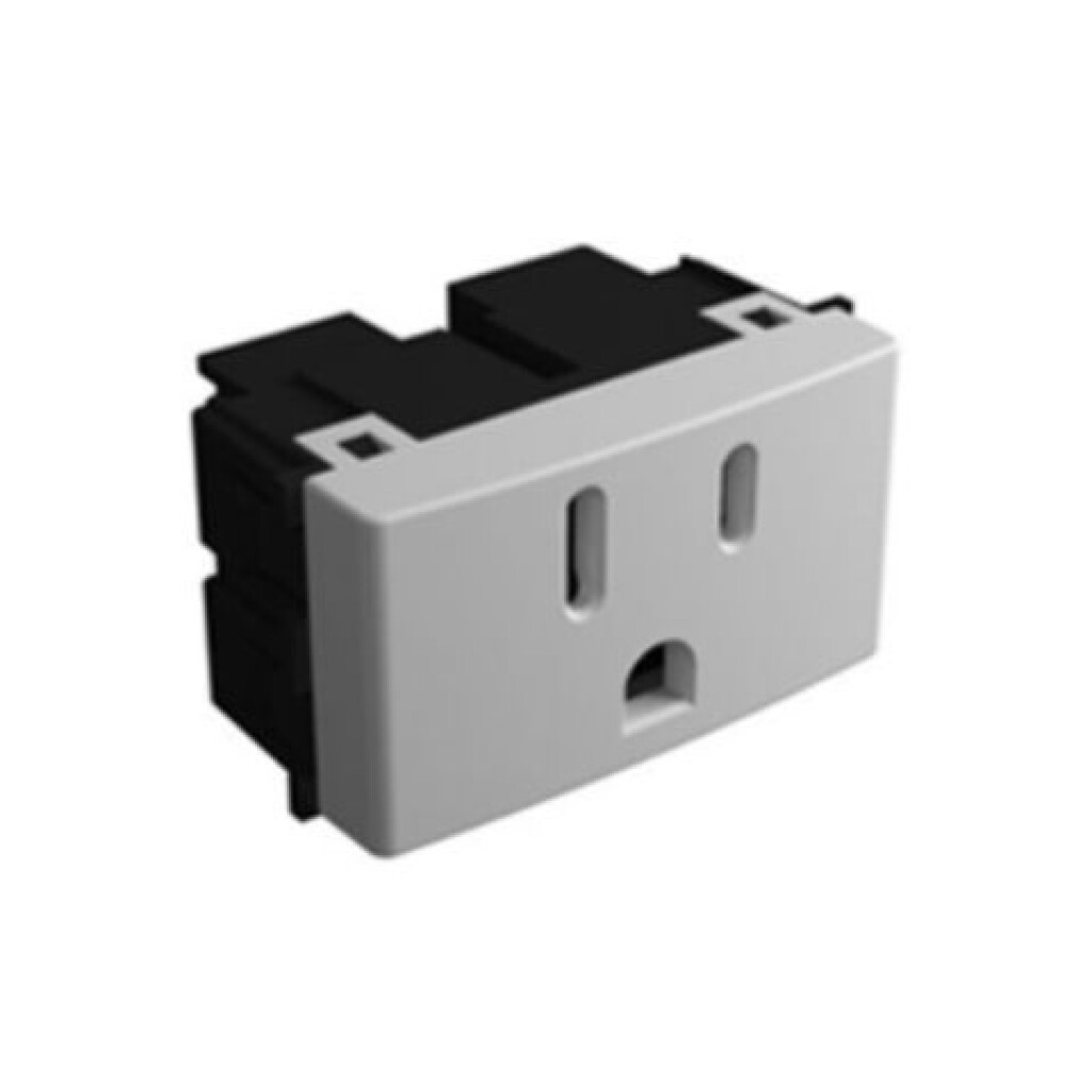 Modulo Toma P/Computadora 10A+T PQ Blanco