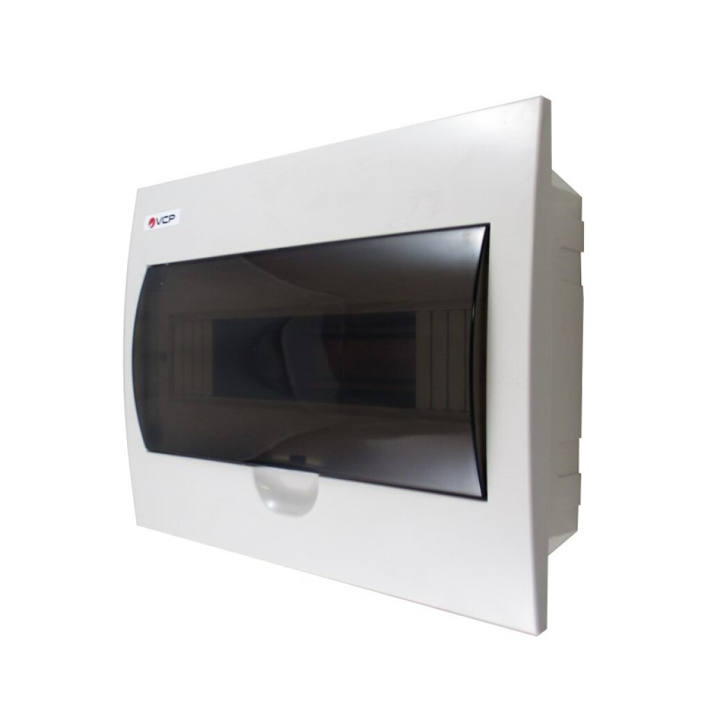 Tablero Emb. Plást. 12TM Puerta Transparente