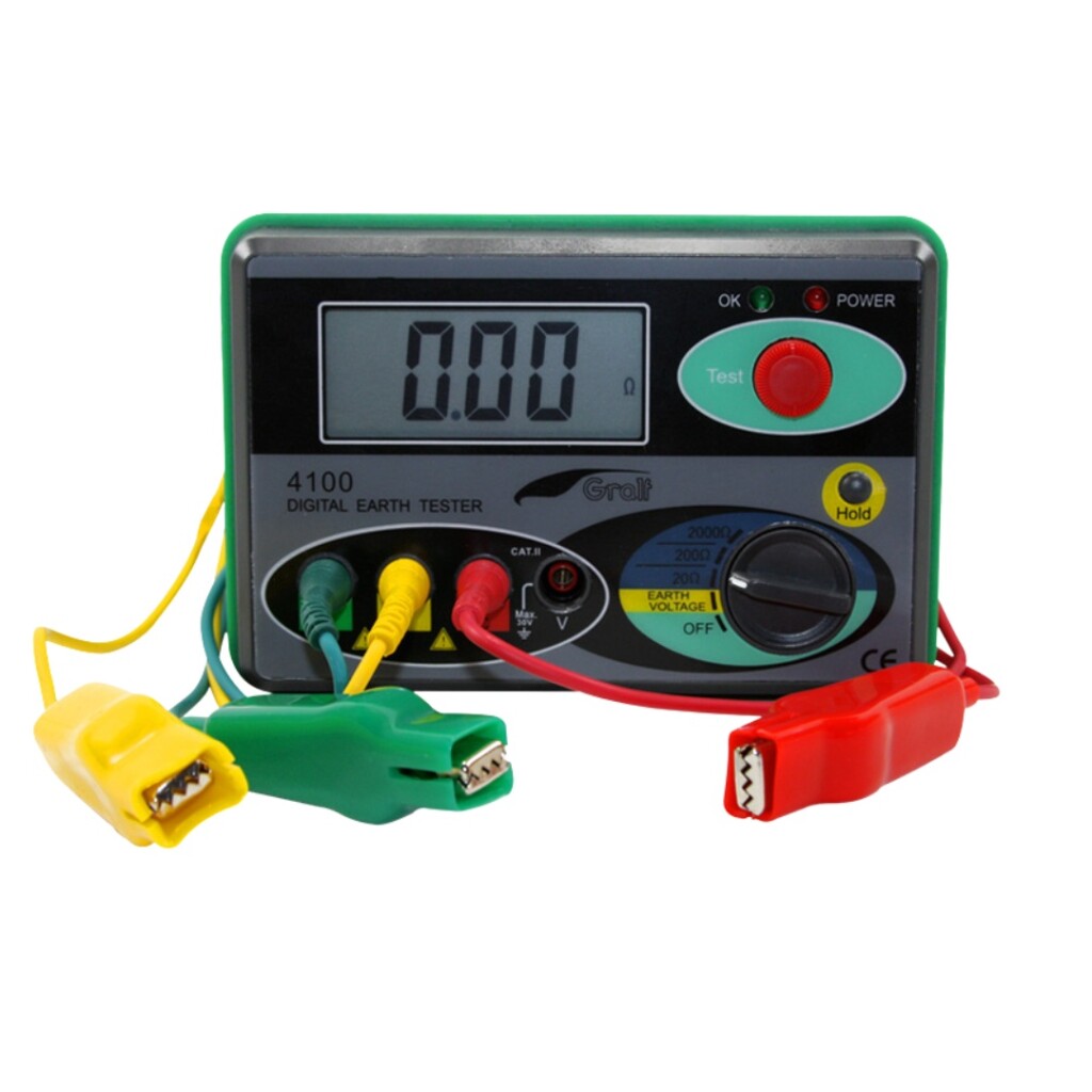 Telurimetro Digital DY4100 0-30V/2000 Ohm