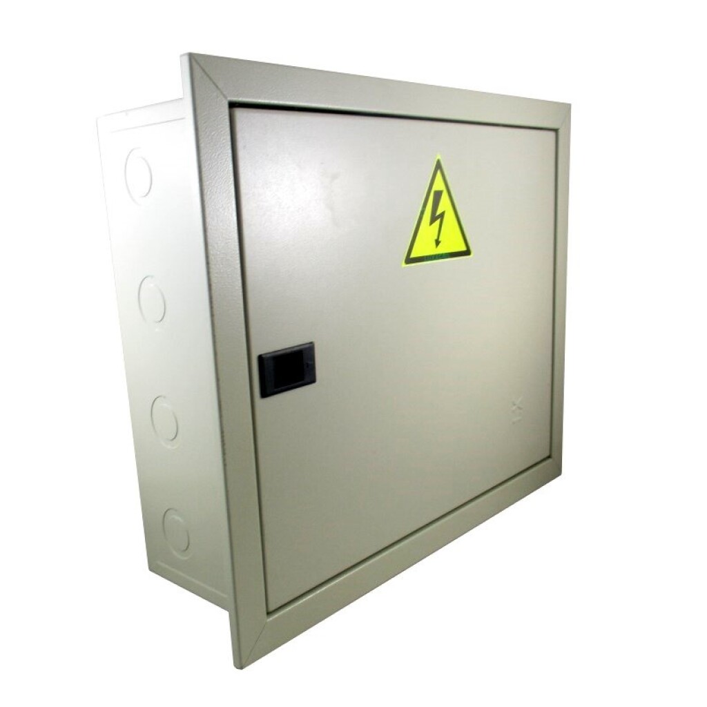 Tablero Emb. Metal DIN 12TM C/Barra Neutro < 63A